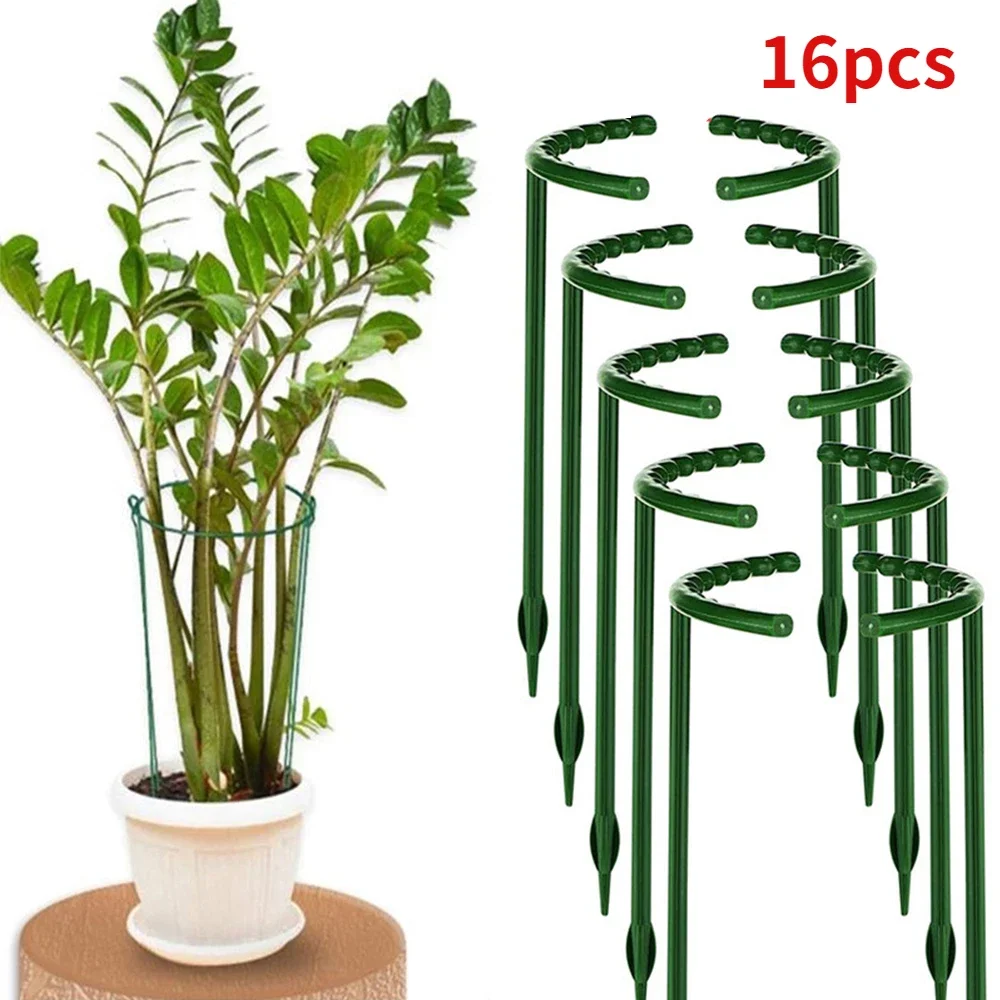 Plant Parent Tools - 플라스틱 식물 지원 더미 스탠드 꽃을위한