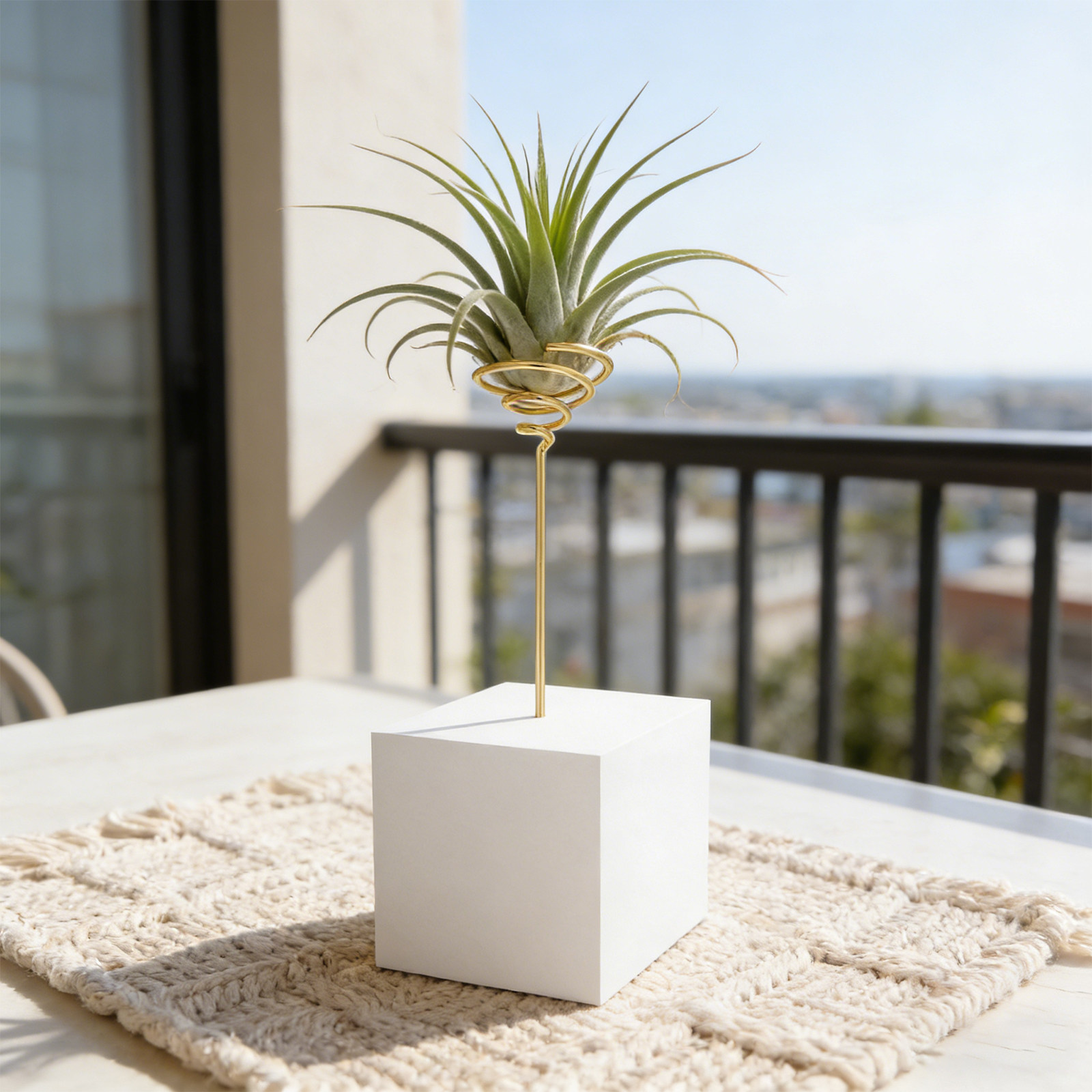 6개 세트의 기하학적 디자인 금속 에어 플랜트 홀더,  - Air Plant Tillandsia 리뷰 및 가격