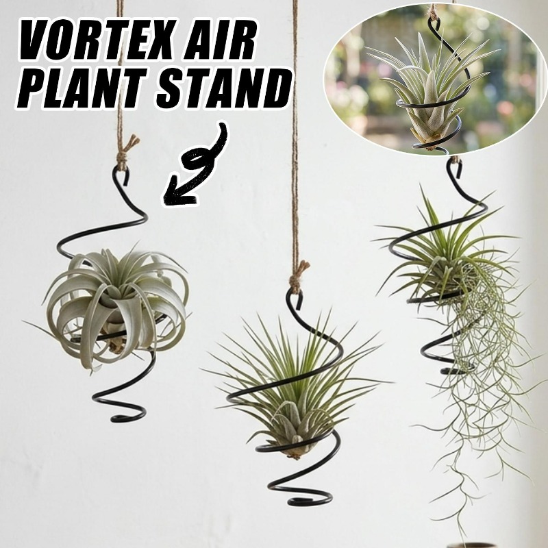 독특한 황마 로프와 조절 가능한 녹 방지 철제 링이 있 - Air Plant Tillandsia 리뷰 및 가격